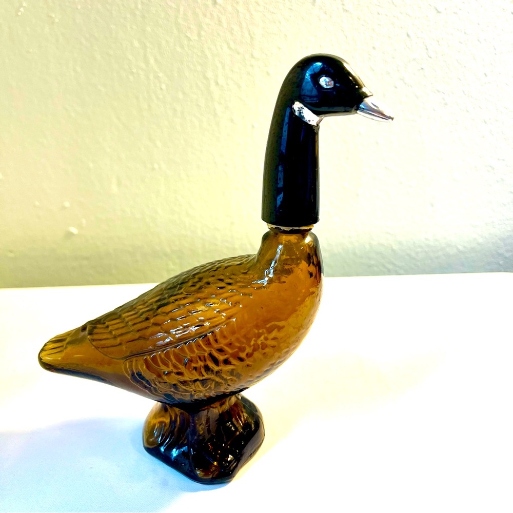 Avon Vintage Canada Goose Aftershave Decanter, Empty, Collectible 1970’s